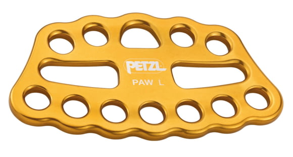 Petzl Paw Rigging Plate, Yellow, Large, G063CA00