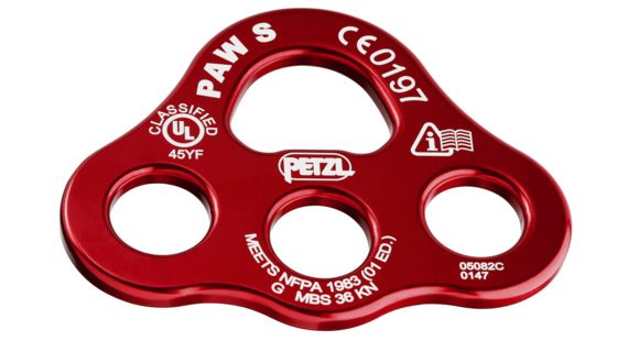 Petzl Paw Small Rigging Plate, 8mm, P63 S