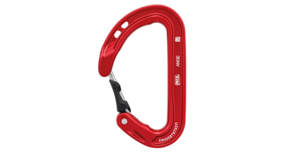 Petzl Ange Carabiner, Red, M056AA04