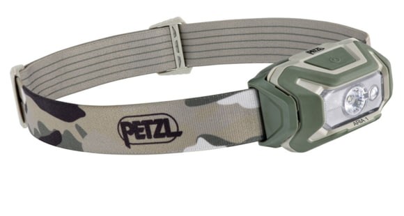 Petzl ARIA 1 RGB Headlamp, Camo, E069BB01