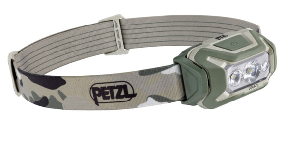 Petzl ARIA 2 RGB Headlamp, Camo, E070BB01