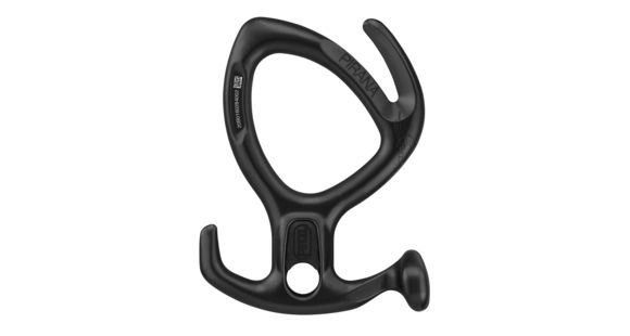 Petzl Pirana Belay, Black, D005AA01