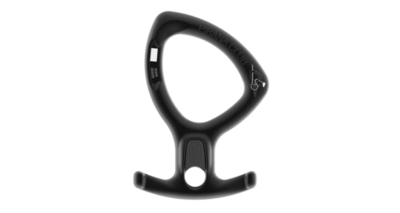 Petzl Pirana Club Descender, Black, D005BA01