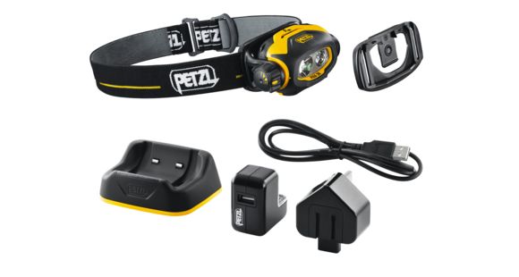 Petzl PIXA 3 ACCU Pro Headlamp, Yellow, E78CHR