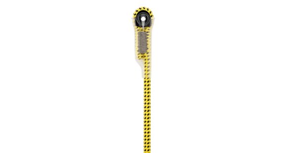 Petzl Ray Static rope w/ Sewn Termination, Yellow, 200 ft, R091AA04
