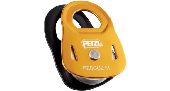 Petzl Rescue Pulley, Yellow, Medium, P050BA00