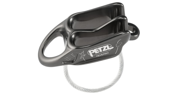 Petzl Reverso Belay Device, Gray, D017AA00