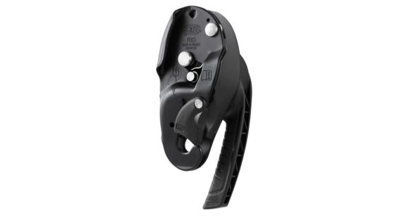 Petzl Rig Descender, Black, 10-11.5 mm, D021AA01