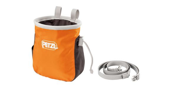 Petzl Saka Chalk Bag-Orange
