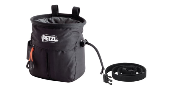 Petzl Sakapoche Chalk Bag, Black, S040AB00