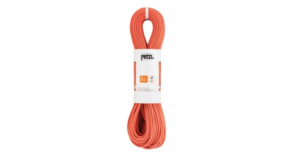 Petzl Salsa 8.2 mm Half Rope-Coral/Orange-60 m
