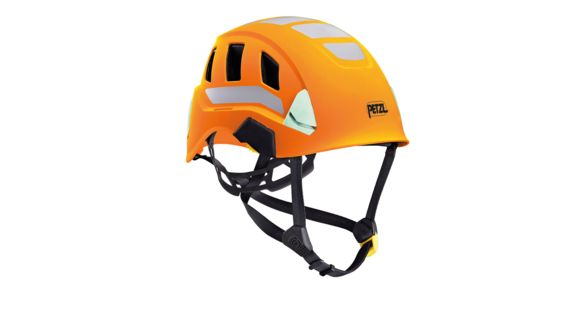 Petzl Strato Vent HI-VIZ Helmet, Orange, A020DA01