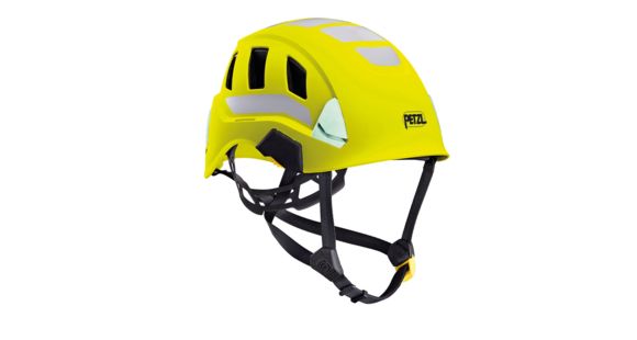 Petzl Strato Vent HI-VIZ Helmet, Yellow, A020DA00