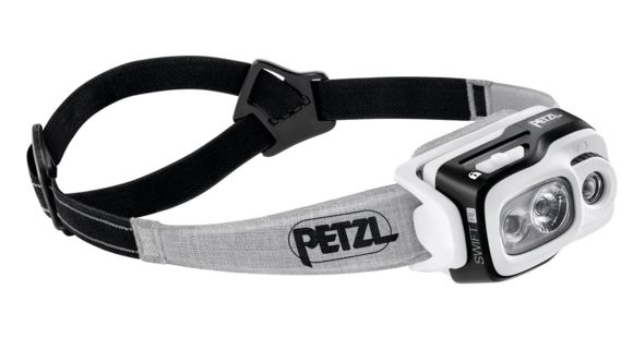 Petzl Swift RL LED Headlamp, 900 Lumens, Black, E095BA00