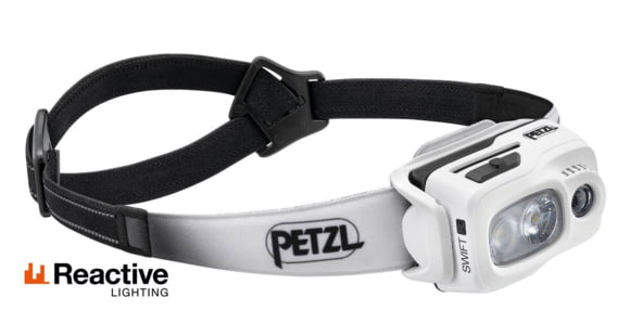 Petzl Swift RL Headlamp, White, E095BB02