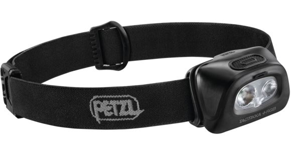 Petzl Tactikka 250 Lumens Headlamp w/RGB-No Headband, Black, E089CA00