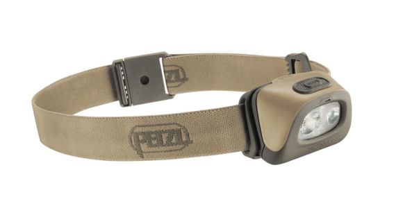 Petzl Tactikka 250 Lumen Headlamp-No Headband, Desert, E89AHB BC2