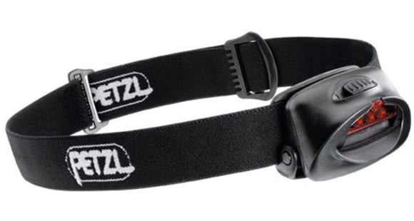 Petzl TACTIKKA Headlamp w/Tilt, Black, E46 P2