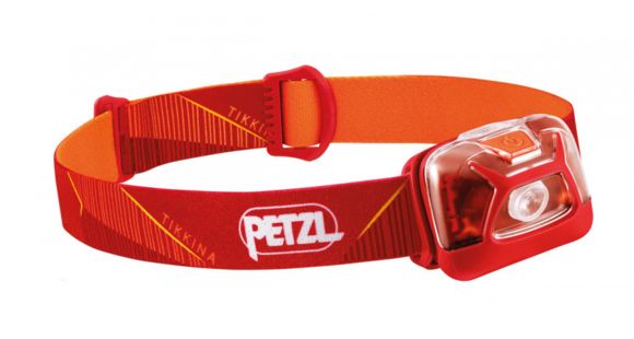 Petzl Tikkina LED Headlamp, AAA, White, 250 Lumens, Orange, E091DA01