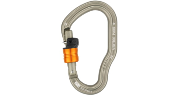 Petzl Vertigo Wire-Lock Park Carabiner, 1 Pack, M040AA00