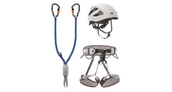 Petzl VIA FERRATA VERTIGO KIT with Lanyard, 2, K029AB01