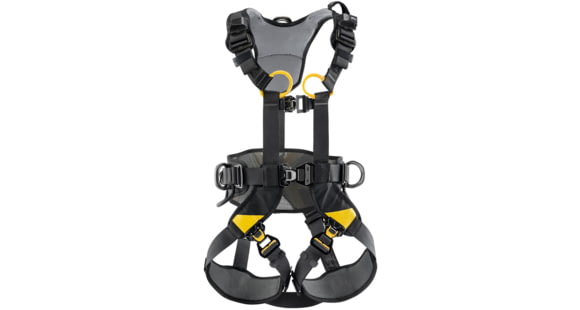 Petzl Volt Wind International Harness, Yellow/Black, 1, C072DB01