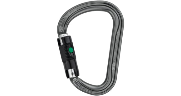 Petzl William Carabiner, Gray, Ball-Lock, M36A BL