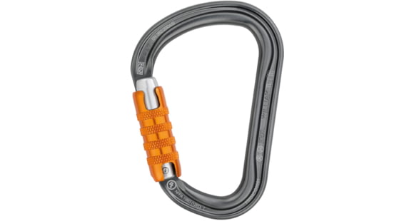 Petzl William Carabiner, Gray, Triact-Lock, M36A TL
