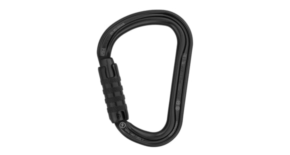 Petzl William Carabiner, Black, Triact-Lock, M36A TLN