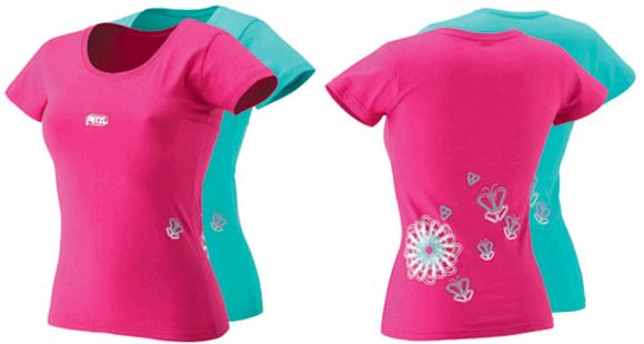 Petzl Women's Wendy T-Shirt,Green,Medium Z52 MG