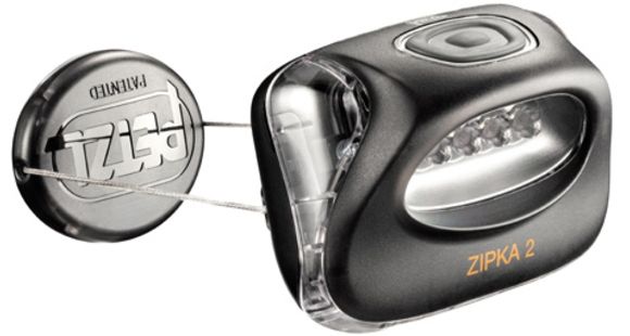 Petzl ZIPKA 2 Headlamp LFT, Grey, E94 PG