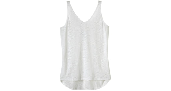 prAna Abbie Tank - Women's -White-X-Small