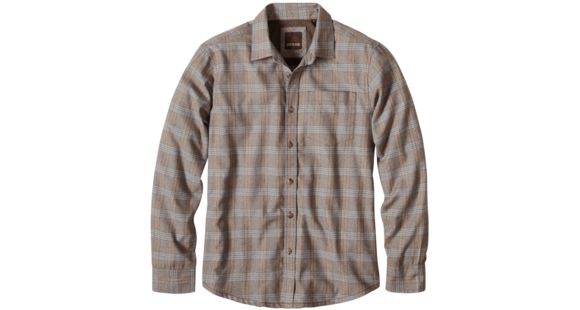 prAna Alabaster Flannel Shirt - Men's-Mud-Small