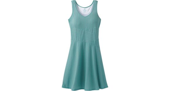 prAna Amelie Dress - Women's -Aquamarine Parade-Small