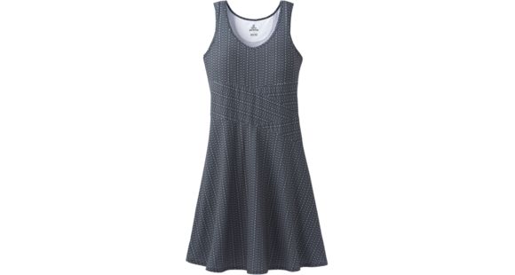 prAna Amelie Dress - Women's -Charcoal Parade-X-Small