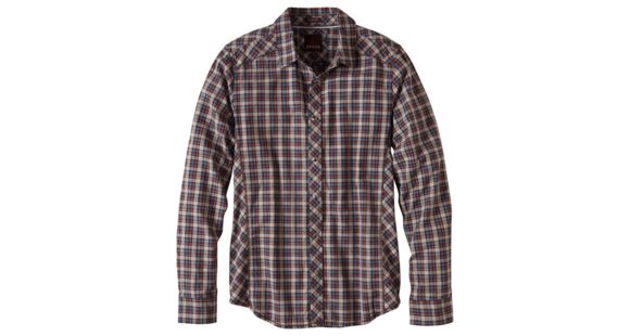 prAna Archer Long Sleeve Shirt - Men's-Dark Khaki-XX-Large