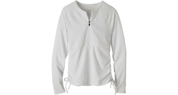prAna Arwyn Long Sleeve Sun Top - Women's -White-Large