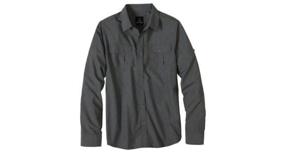 prAna Ascension Long Sleeve Shirt - Men's-Gravel-X-Large