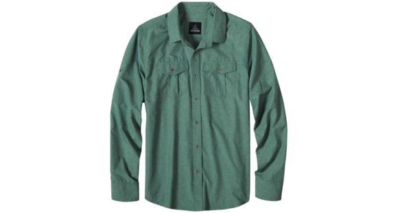 prAna Ascension Long Sleeve Shirt - Men's-Mint-XX-Large