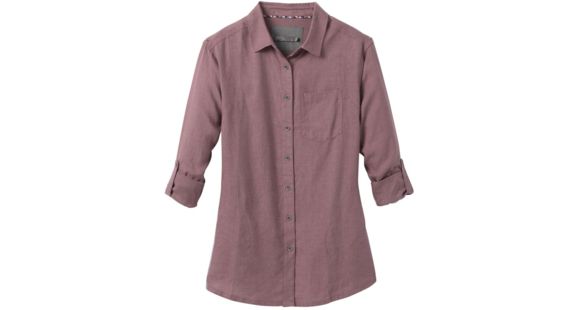 prAna Aster Tunic - Women's, Dark Mauve, Large, W23190952-DKMA-L