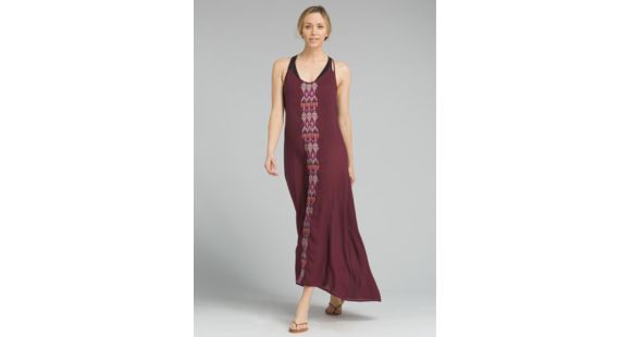 prAna Autumn Swim Cover Dress - Women's, Black Cherry, X-Large, W33181087-BKCY-XL