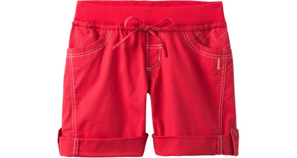 prAna Avril Shorts - Women's-Red Ribbon-X-Large