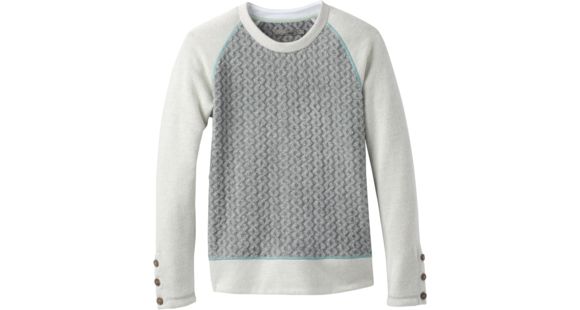 prAna Aya Sweater - Women's-Gravel-Large