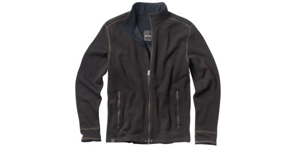 prAna Barclay Sweater Mens --Espresso-Medium