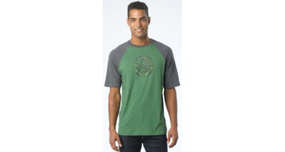 prAna Barrel Organic T-Shirt - Men's-Jade-X-Large