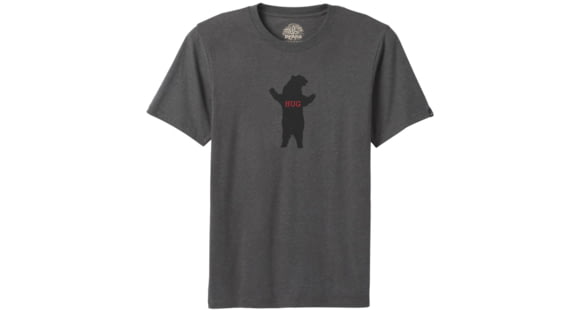 prAna Bear Squeeze Journeyman Tee - Men's, Charcoal Heather, Extra Large, M13191530-CCHT-XL