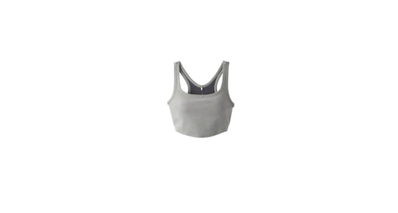 prAna Becksa Bralette, Silver Spray Heather, Large, W11190788 -041-L