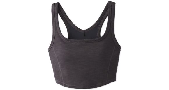prAna Becksa Bralette - Women's, Black Heather, Medium, W11190788-BKHT-M