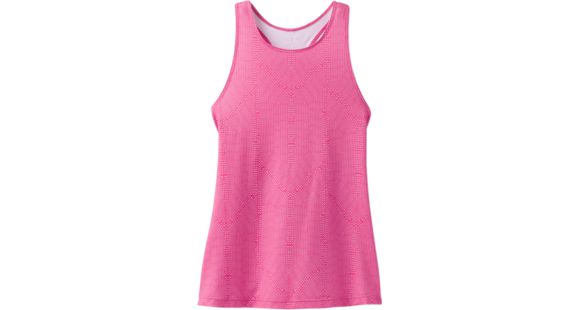 prAna Boost Printed Top - Women's -Cosmo Pink Serenity-Large