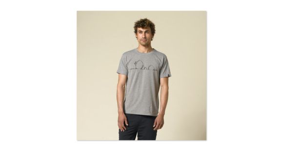 prAna Boulder Heathered Tee - Men's-Khaki-Medium
